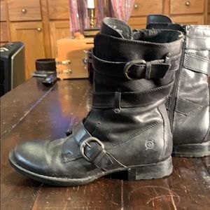 Born: Leather Boots